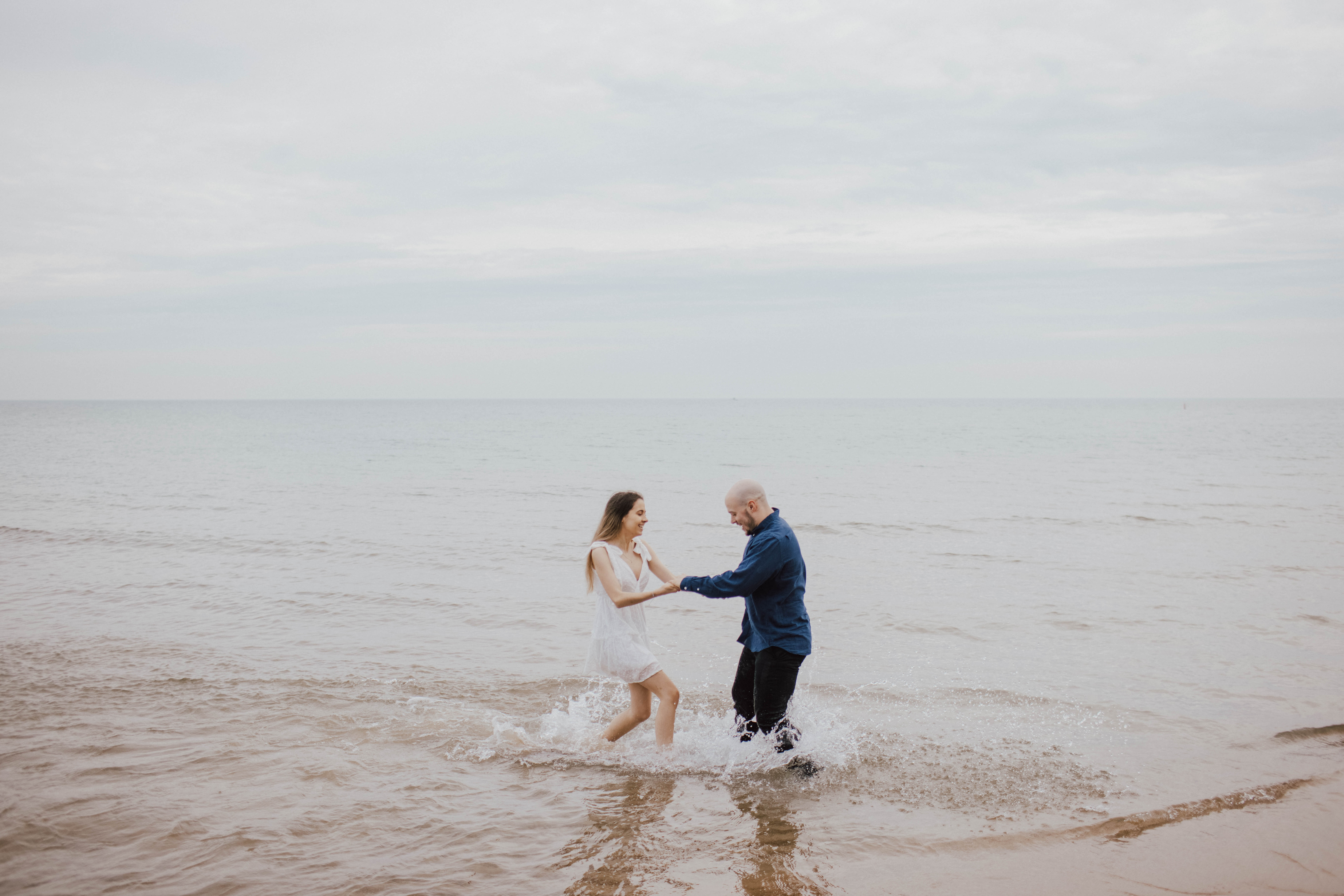 Chicago Beach Engagement Session