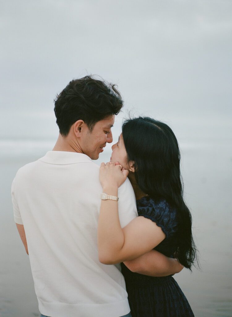 southern california anniversary session taken at solana beach in san diego