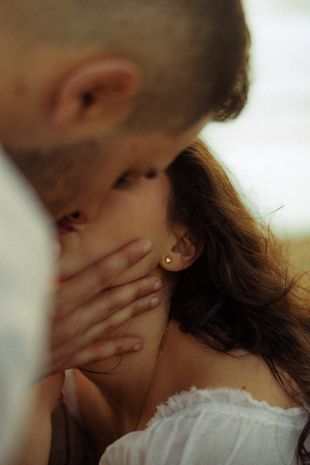 california coast engagement session
