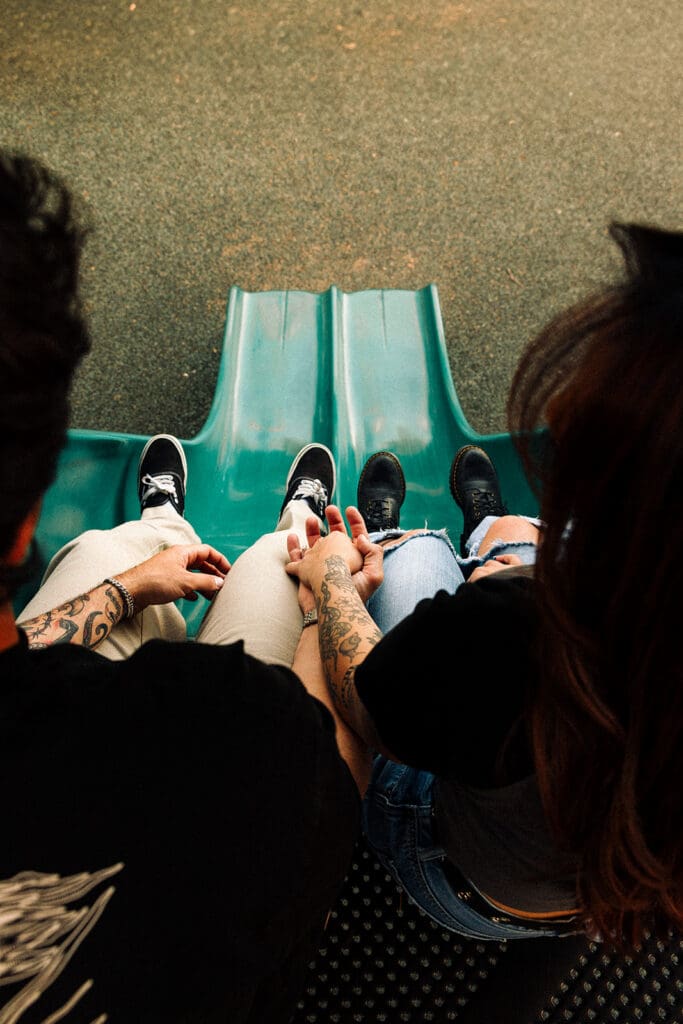 San Diego engagement session at Felicita Park in Escondido