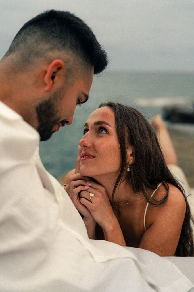 coastal engagement session at san diego's sunset cliffs